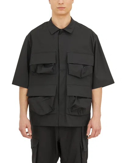 Y-3 Men's  Pocket Shirt For Ss24 In Black