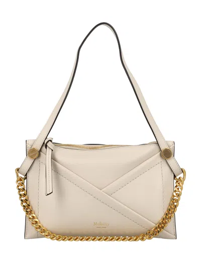 Mulberry M Zipped Pouch In White