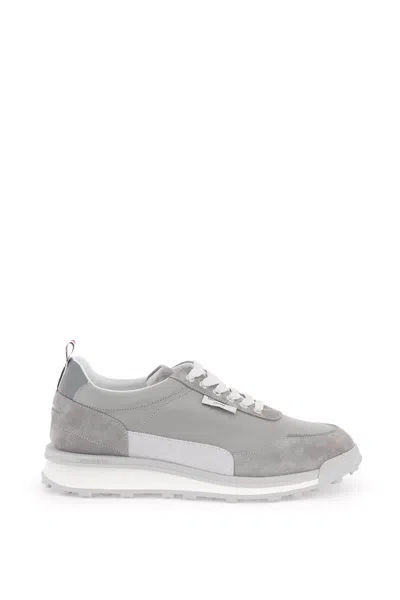 Thom Browne Alumni Sneakers Gray In Grey