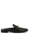 Tory Burch Women's Jessa Slip On Loafer Mule Flats In Perfect Black