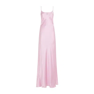 Victoria Beckham Sleeveless Cami Gown In Pink