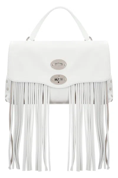 Zanellato Postina S Leather Handbag In White