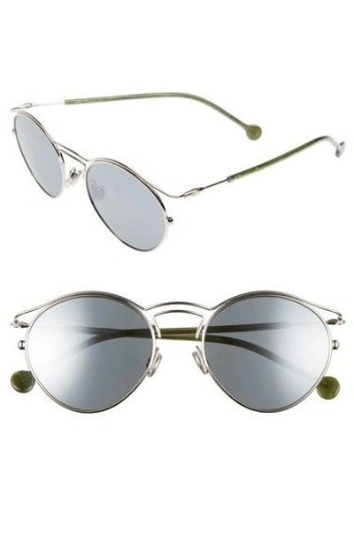 Dior Women's Mirrored Round Sunglasses, 53mm In Light Gold