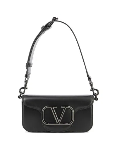 Valentino Garavani "mini Locò" Crossbody Bag In Black