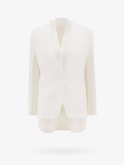 Brunello Cucinelli Woman Blazer Woman White Blazers E Waistcoats