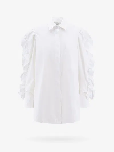 Max Mara Woman Pleiadi Woman White Shirts