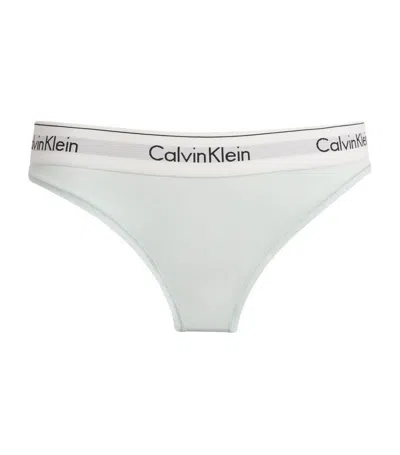 Calvin Klein Modern Cotton Bikini Briefs In Blue