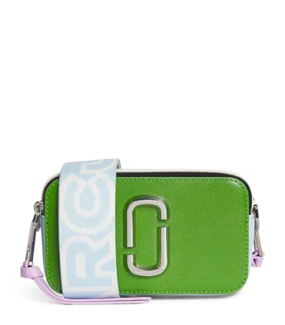 Marc Jacobs Leather Snapshot Camera Cross-body Bag In Green