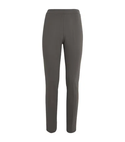 Fabiana Filippi Skinny-fit Tailored Trousers In Grey