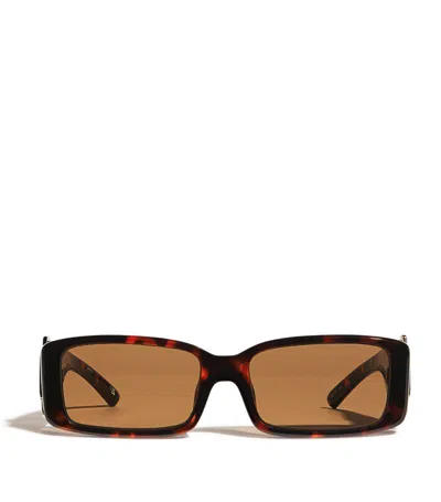 Le Specs Cruel Intentions Sunglasses In Brown