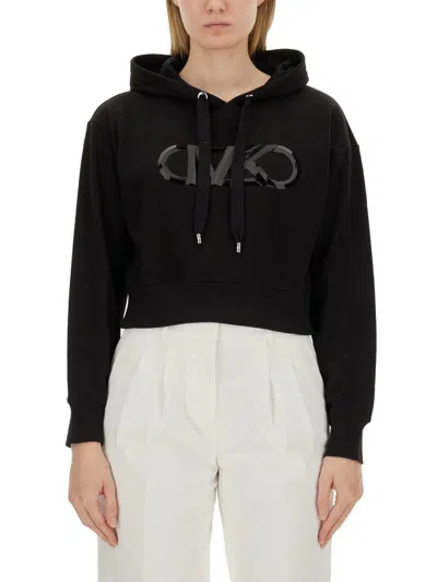 Michael Kors Sweatshirt With Logo In Black