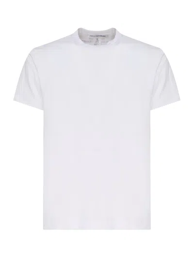 Comme Des Garçons Cotton T-shirt In White