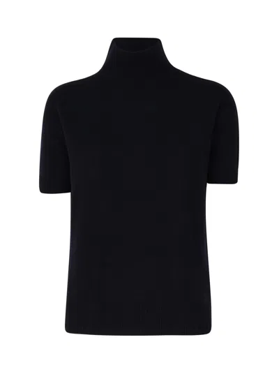 's Max Mara Wool And Cashmere Turtleneck In Black