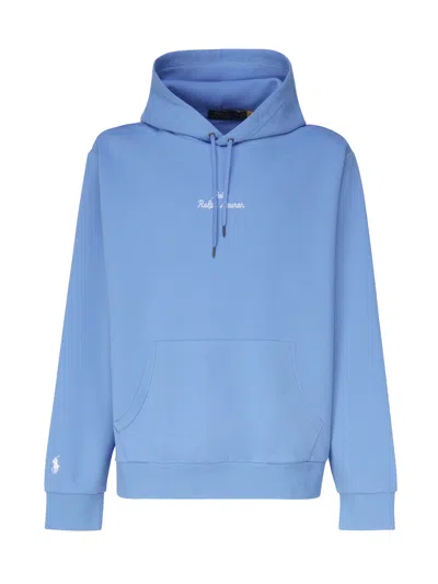 Polo Ralph Lauren Sweatshirt With Embroidery In Blue