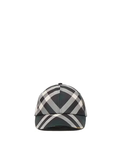 Burberry Baseball Cap Check In Ivy