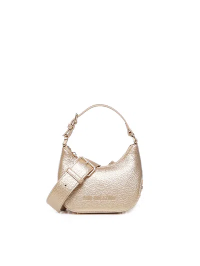 Love Moschino Bag With Logo In Golden