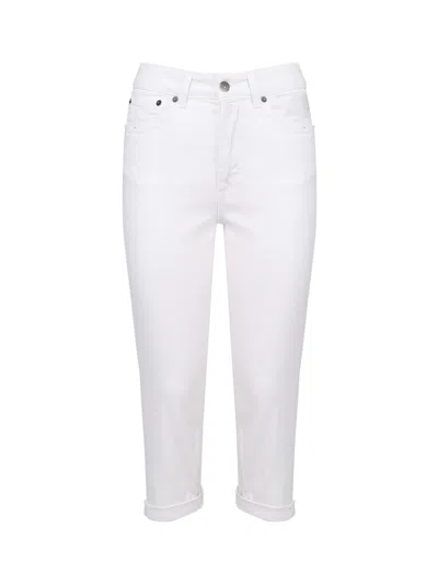Dondup Koons Five Pocket Jeans In White