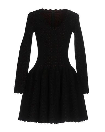 Alaïa 短款连衣裙 In Black