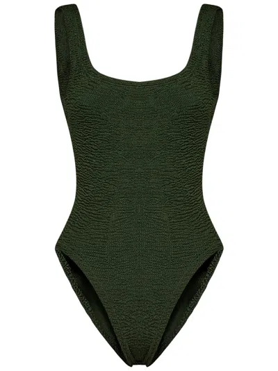 Hunza G Square Swimsuit In Green