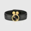 Gucci Bracelet With Round Interlocking G In Undefined