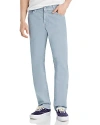 Ag Graduate 34 Straight Fit Twill Pants In Sulfur Smoky Sapphire