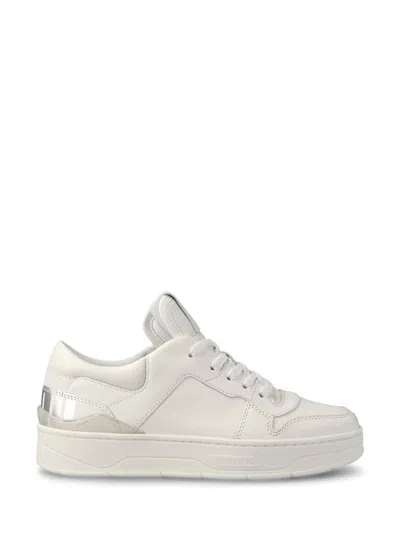 Jimmy Choo Florence Sneakers In White