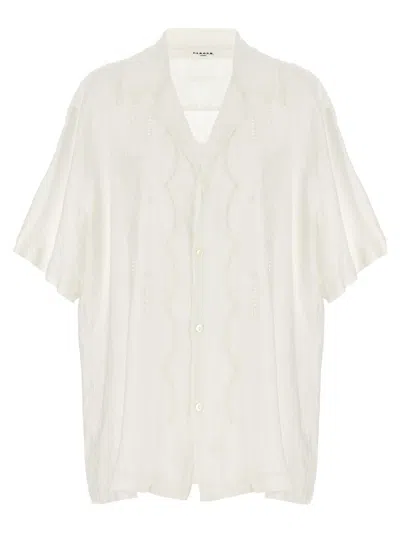 P.a.r.o.s.h Beach Shirt, Blouse White
