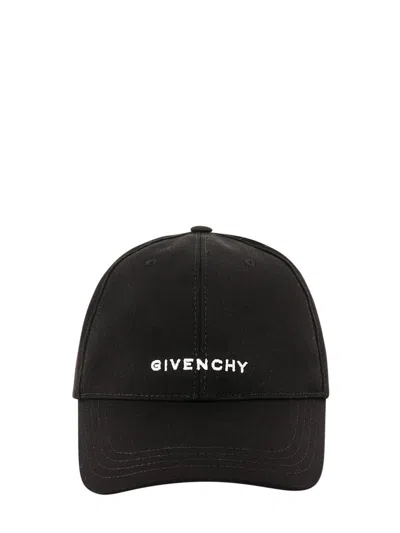 Givenchy Logoed Hat In Black