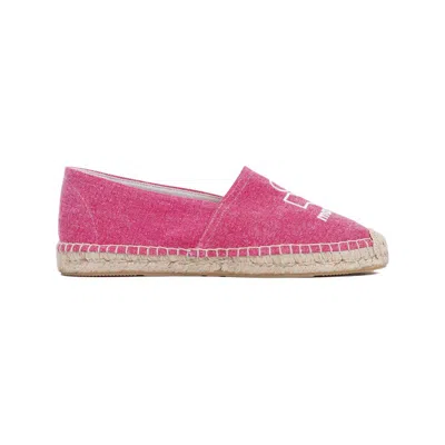 Isabel Marant Canae Logo Espadrilles In Pink