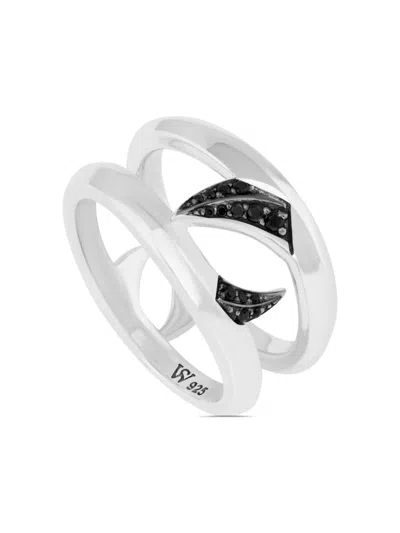 Stephen Webster Double Thorn Band Ring In Silver