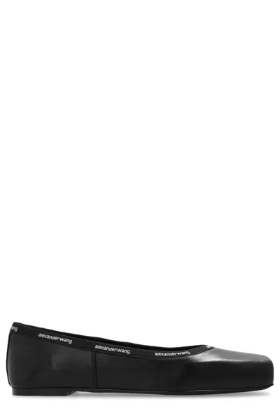 Alexander Wang Billie Flat In 黑色