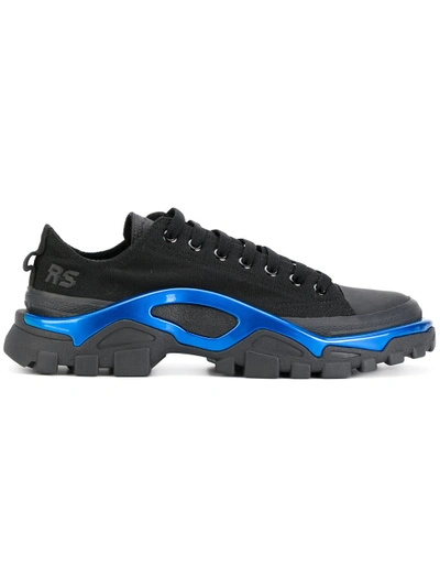 Adidas Originals Raf Simons For Adidas Men's Rs New Runner Lace Up Trainers In Black