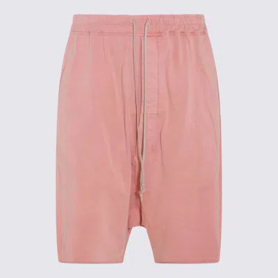 Drkshdw Pink Cotton Shorts