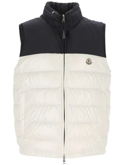 Moncler Cerces Zip In White