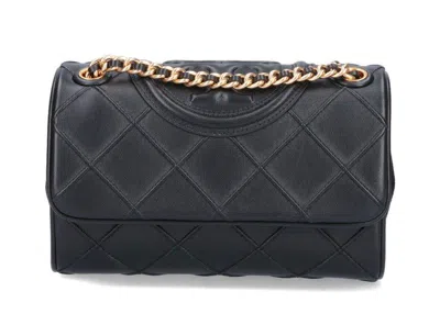 Tory Burch Fleming Soft Small Convertible Shoulder Bag In Black