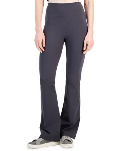 Id Ideology Women's High Rise Flare Leggings, Created For Macy's In Spiced Cinnamon
