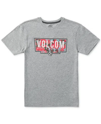 Volcom Kids' Big Boys Short-sleeve Fill Up Graphic T-shirt In Hgr
