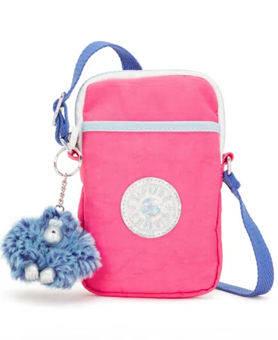 Kipling Tally Crossbody Phone Bag In Pink