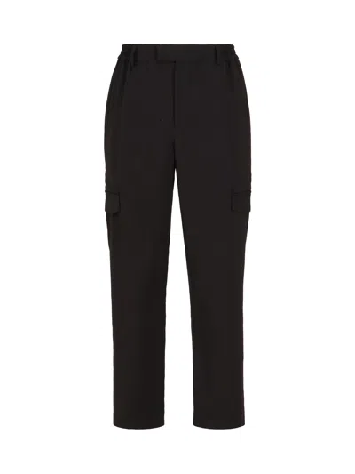Represent Wide Trousers With Side Pockets In Black