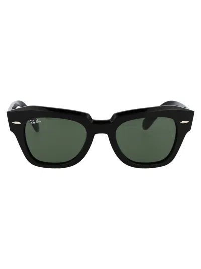 Ray Ban State Street Sunglasses In Black