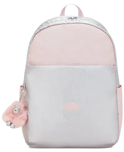 Kipling Haydar Laptop Backpack In White