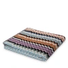 Missoni Adam Cotton Bath Sheet In Nero Multi