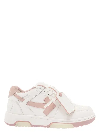 Off-white Out Of Office Calf Leather White Pink