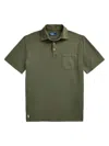 Polo Ralph Lauren Men's Cotton-blend Polo Shirt In Thermal Green