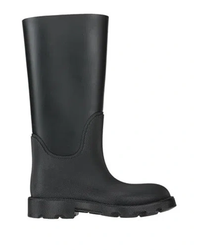 Burberry Men's Black Rubber Boots For Fw23