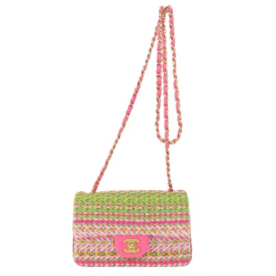 Pre-owned Chanel Timeless Multicolour Tweed Shopper Bag ()