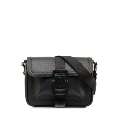 Dior Roa Black Pony-style Calfskin Shoulder Bag ()