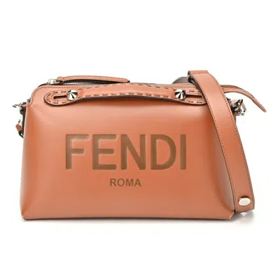 Fendi By The Way Brown Leather Shoulder Bag ()