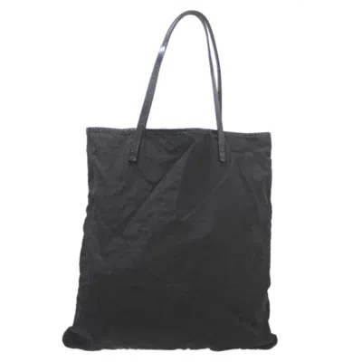 Fendi Zucca Black Canvas Tote Bag ()