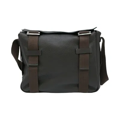 Hermes Hermès Tibet Brown Leather Shoulder Bag ()